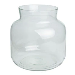 Vaas Gerecycled Glas 23 Cm