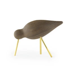 Normann Copenhagen Shorebird Walnoot-messing