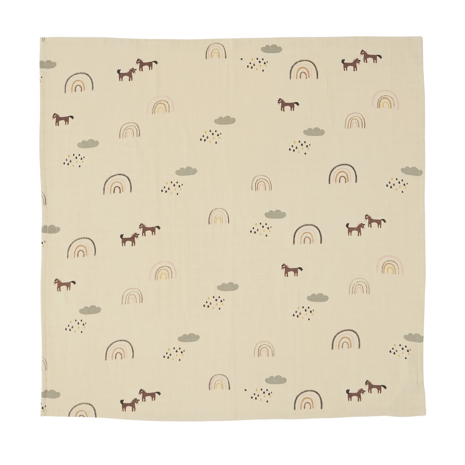 OYOY Mini Muslin Square Handdoek/deken 3-pack 8 OYOY Mini Muslin Square Handdoek/deken 3-pack - Afbeelding 6