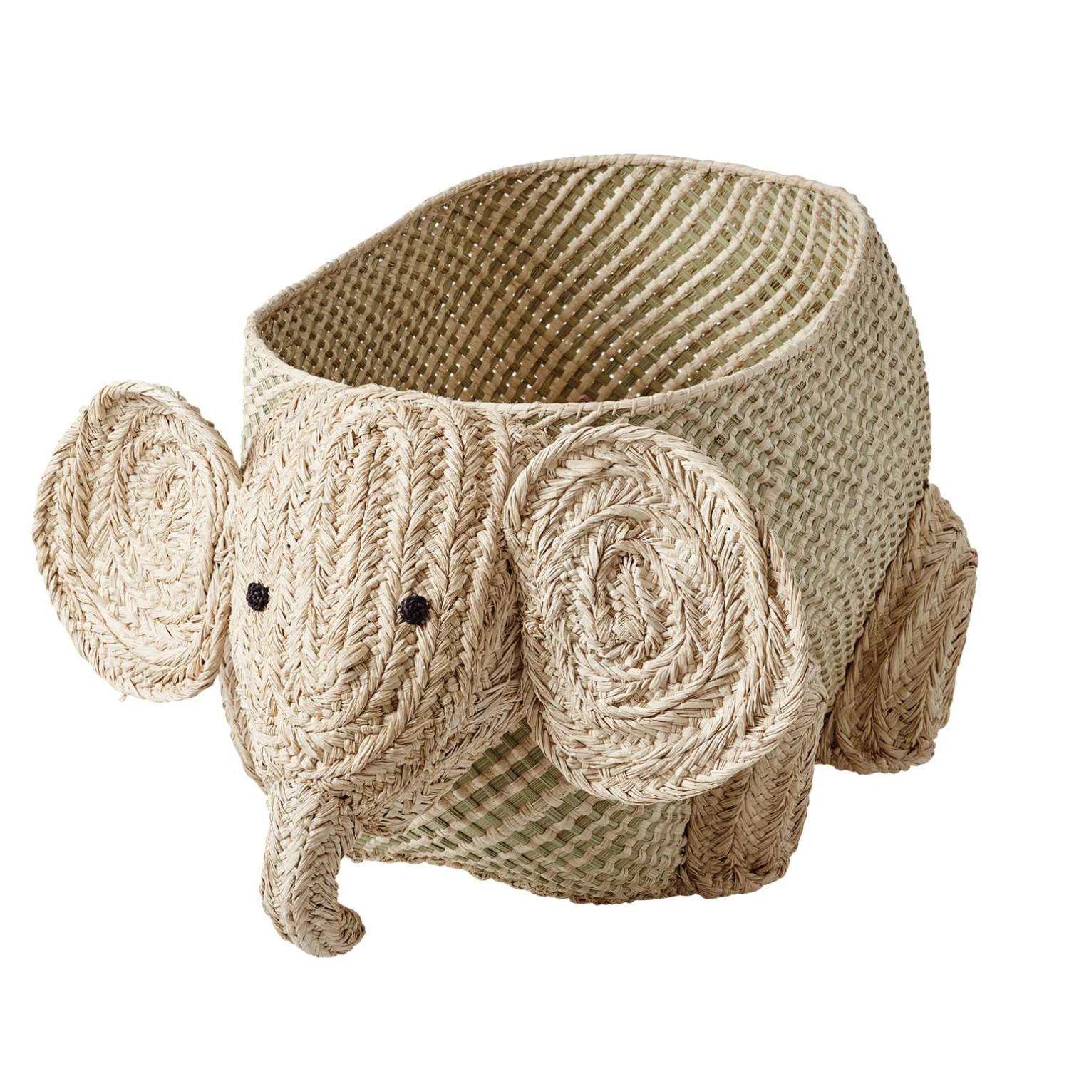 Rice Raffia Opbergmand Dieren 3 Rice Raffia Opbergmand Dieren