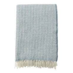 Klippan Yllefabrik Line Wollen Plaid