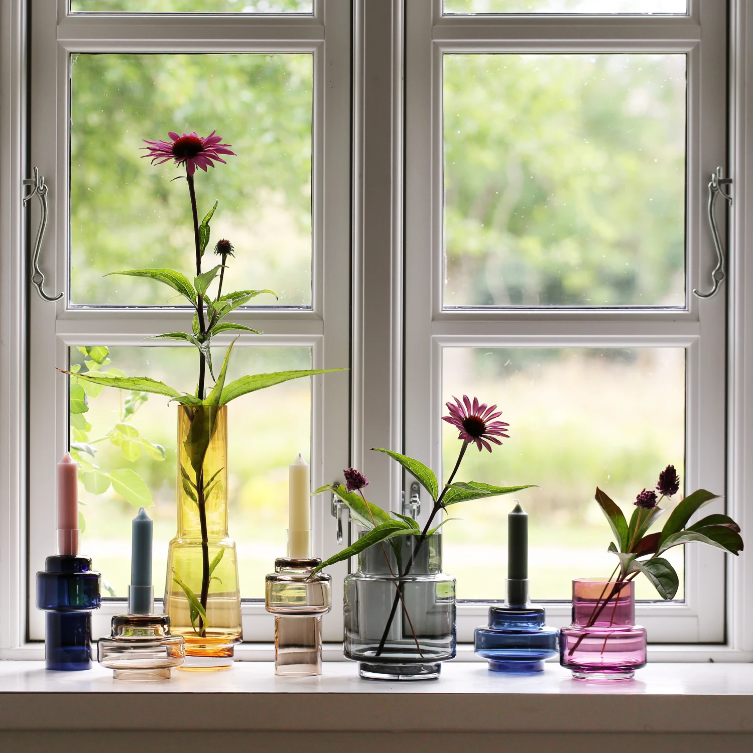 Glass Candlestick No. 54 5 Glass Candlestick No. 54 - Afbeelding 3