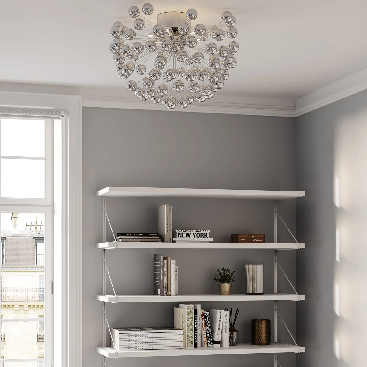 By Rydens Carroll Plafondlamp Ø58 Cm 4 By Rydens Carroll Plafondlamp Ø58 Cm - Afbeelding 2