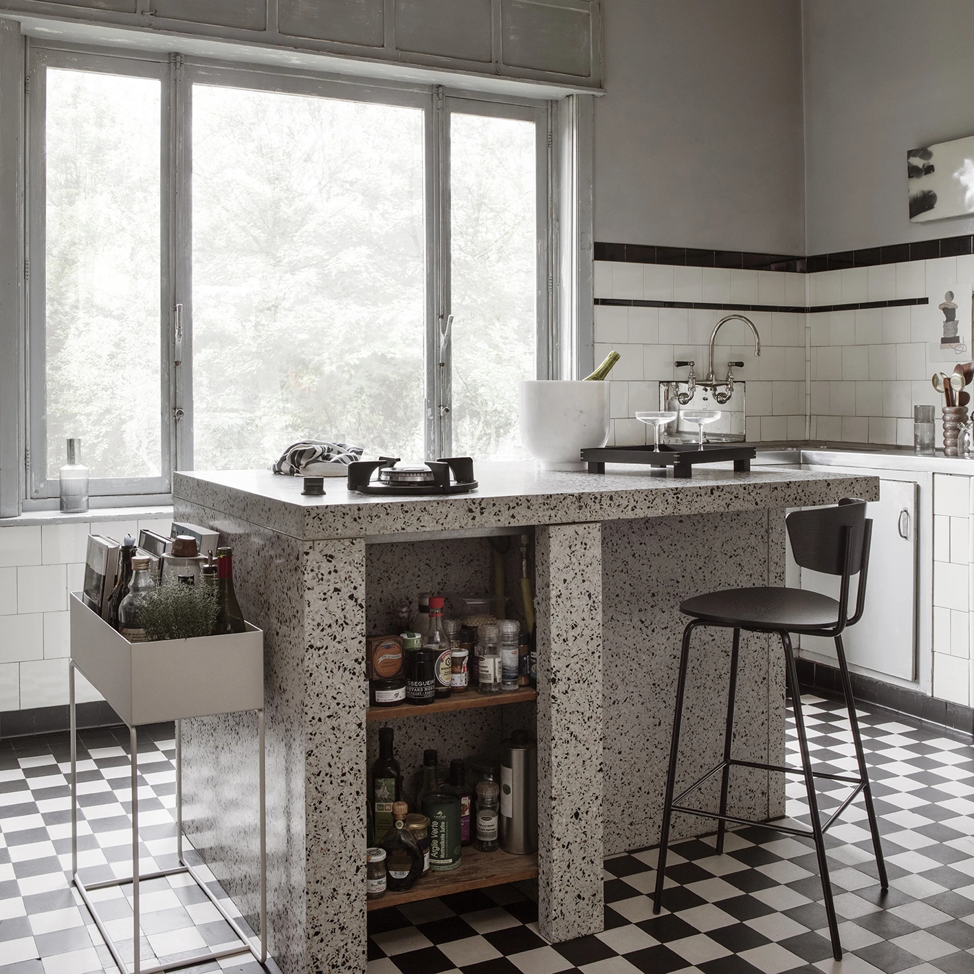 Ferm LIVING Bon Houten Dienblad Small 4 Ferm LIVING Bon Houten Dienblad Small - Afbeelding 2