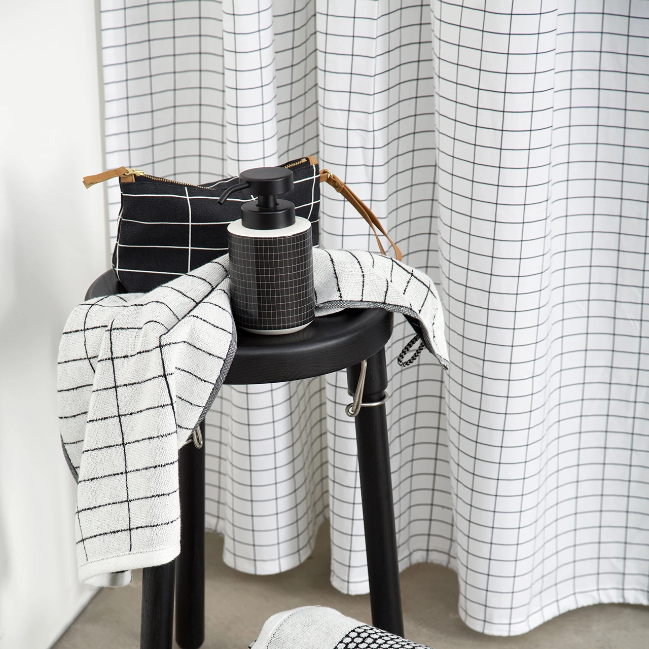 Mette Ditmer Tile Stone Gastenhanddoek 4 Mette Ditmer Tile Stone Gastenhanddoek - Afbeelding 2