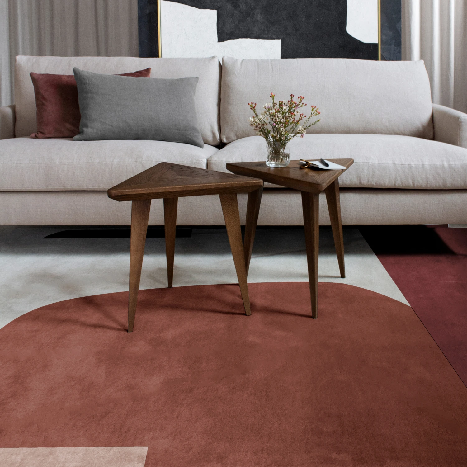 Cloudberry Wollen Vloerkleed 4 Cloudberry Wollen Vloerkleed - Afbeelding 2