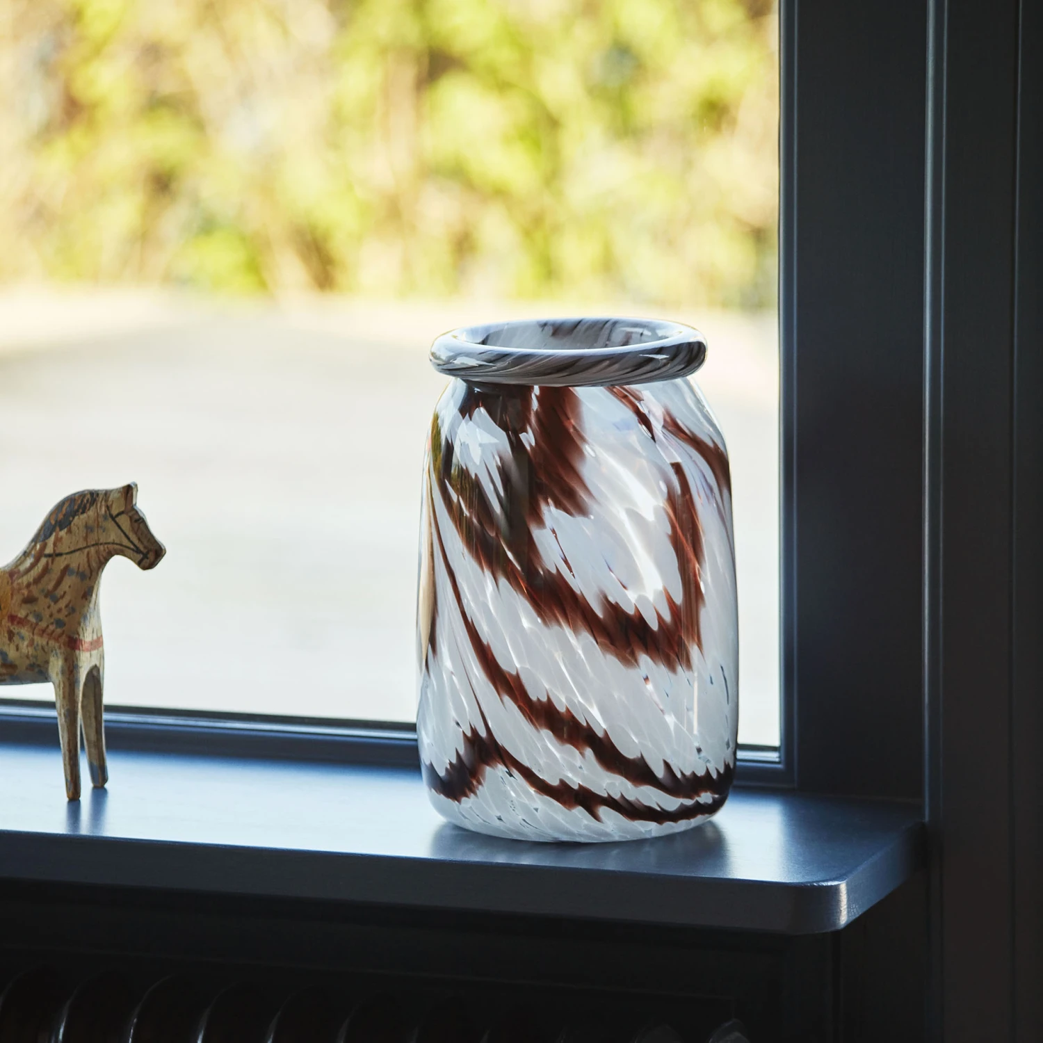 Hay Splash Roll Neck Vaas L 27 Cm 5 Hay Splash Roll Neck Vaas L 27 Cm - Afbeelding 3