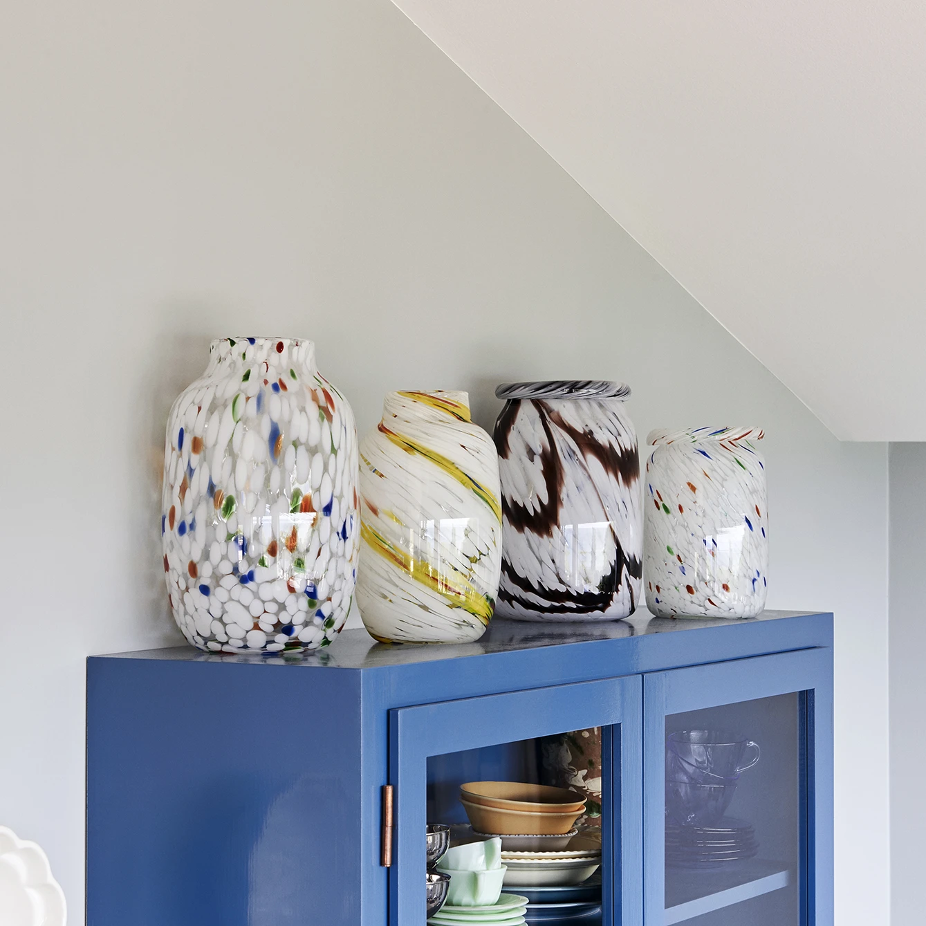 Hay Splash Roll Neck Vaas L 27 Cm 6 Hay Splash Roll Neck Vaas L 27 Cm - Afbeelding 4