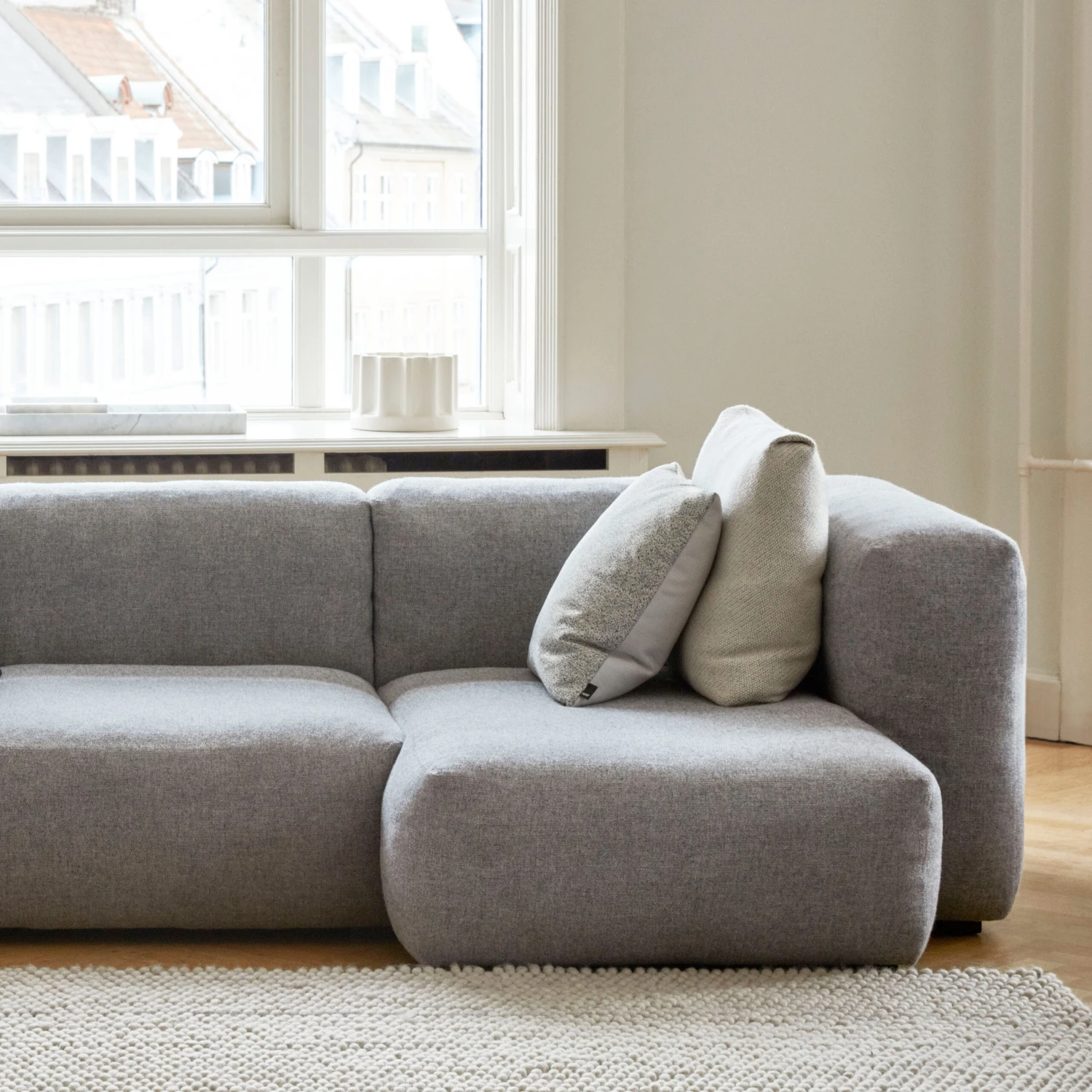 Hay Peas Random Wollen Vloerkleed 140x200 Cm 4 Hay Peas Random Wollen Vloerkleed 140x200 Cm - Afbeelding 2