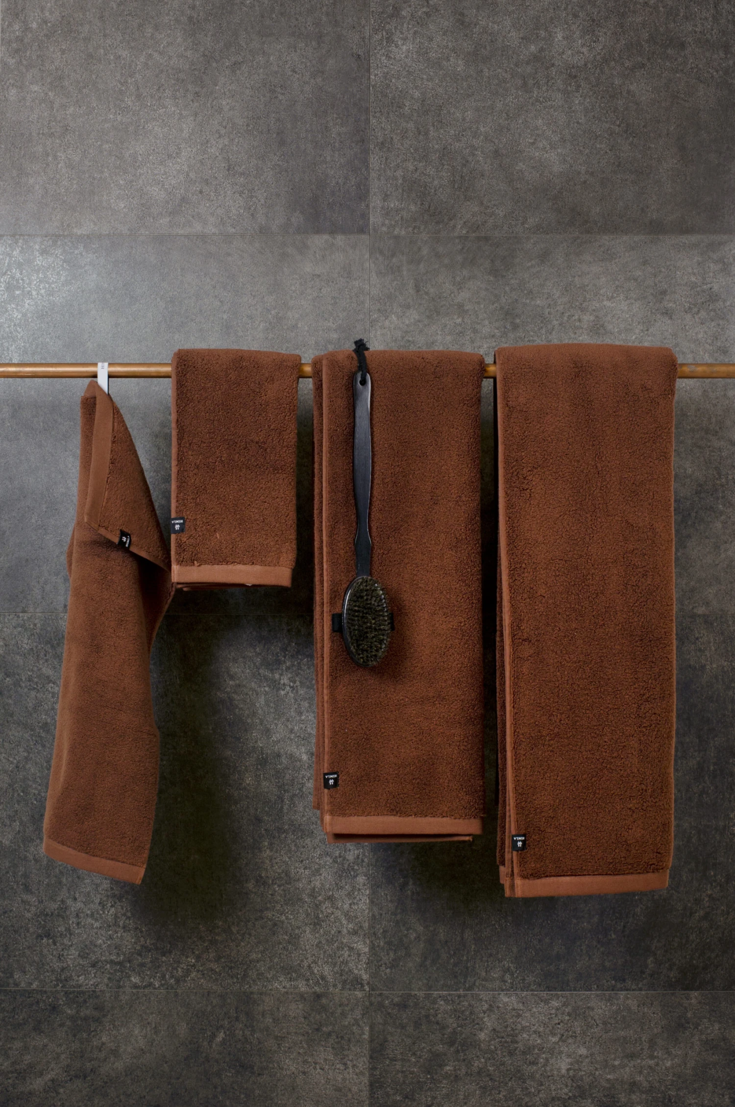 Maxime Ecologische Handdoek Rustique 4 Maxime Ecologische Handdoek Rustique - Afbeelding 2