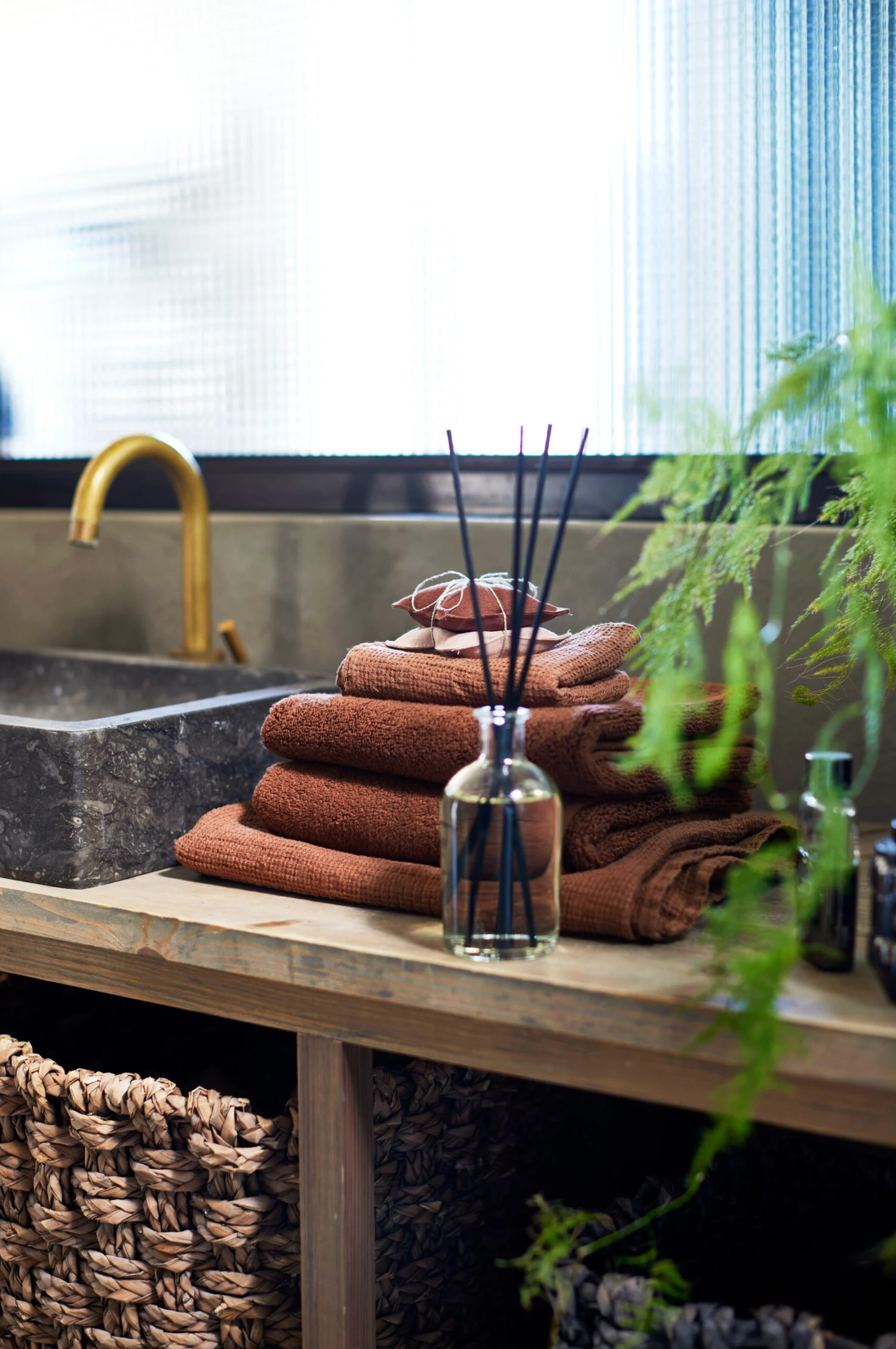 Maxime Ecologische Handdoek Rustique 5 Maxime Ecologische Handdoek Rustique - Afbeelding 3