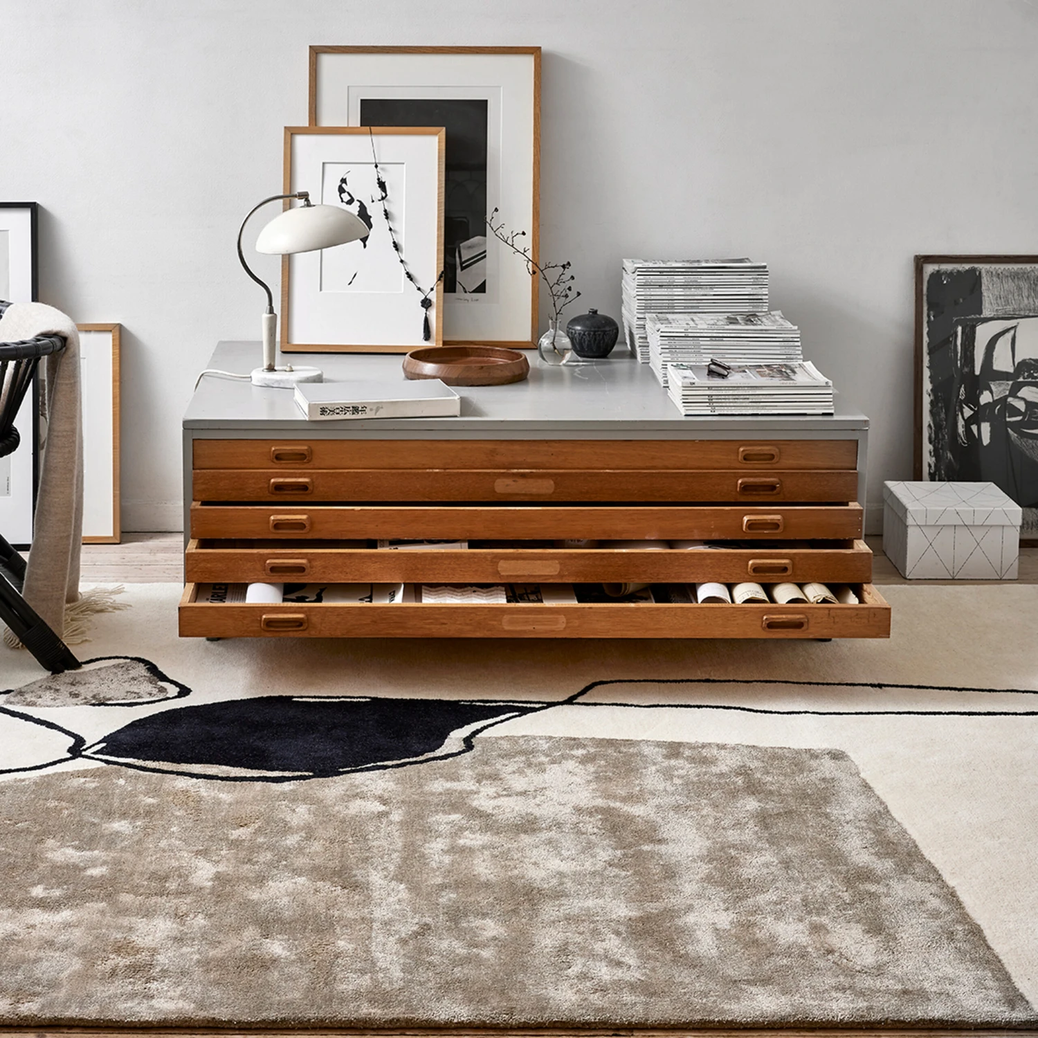 Classic Collection Abstract Vloerkleed 200x300 Cm 5 Classic Collection Abstract Vloerkleed 200x300 Cm - Afbeelding 3