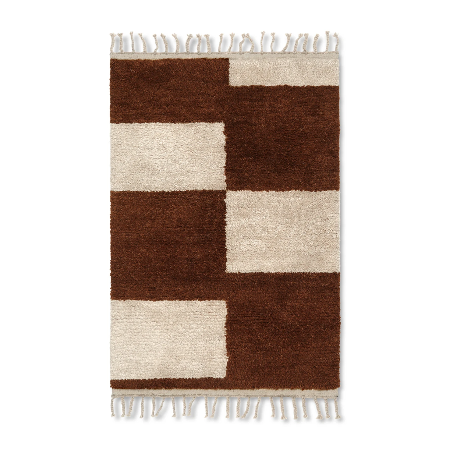 Ferm LIVING Mara Handgeknoopt Tapijt 80x120 Cm 3 Ferm LIVING Mara Handgeknoopt Tapijt 80x120 Cm