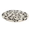 Grow Vloerkleed Wit-zwart Rond -Woondecoratie Winkel 510335 01 1 ProductImageMain 8bf28ad51f
