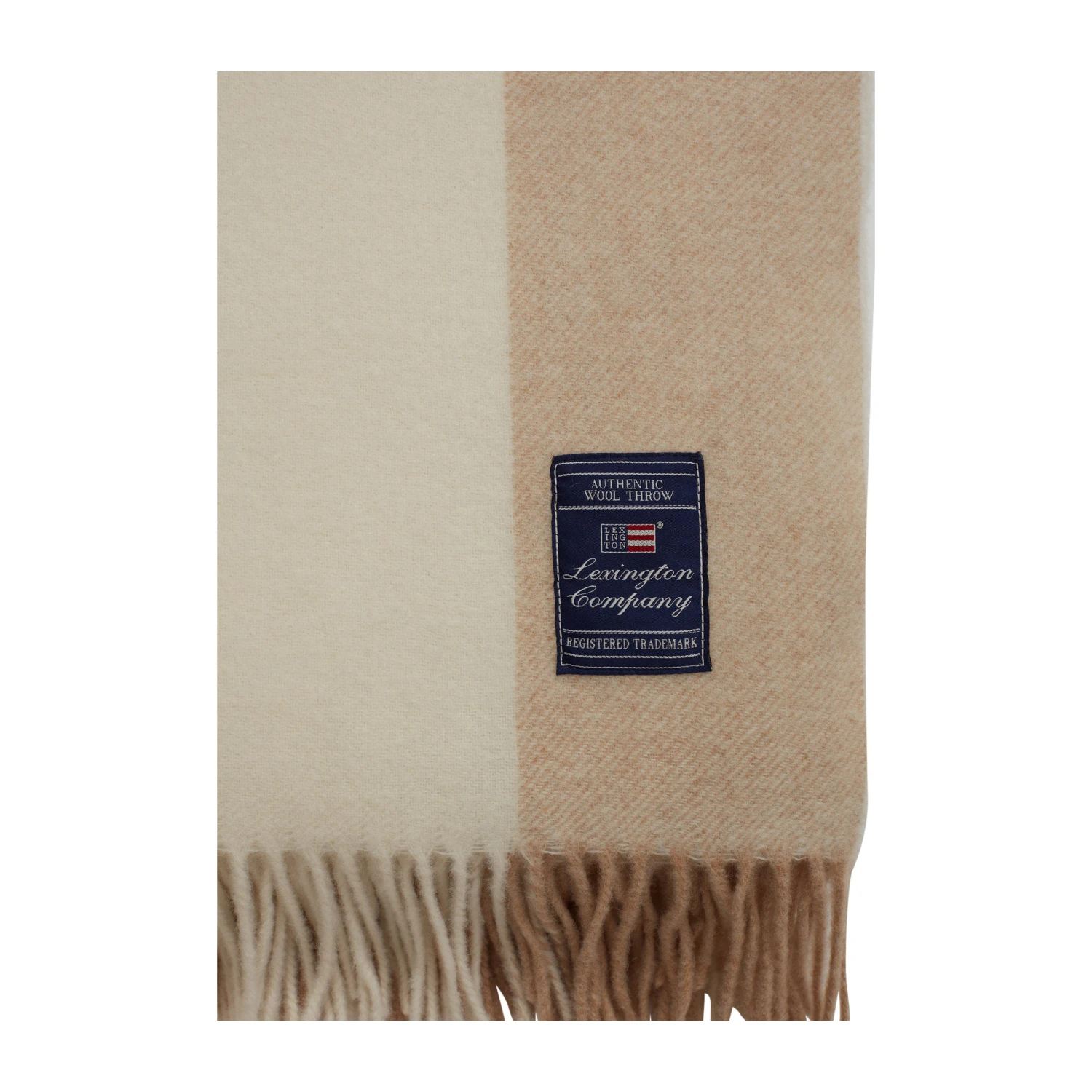 Lexington Block Striped Recycled Wool Plaid 130x170 Cm 5 Lexington Block Striped Recycled Wool Plaid 130x170 Cm - Afbeelding 3