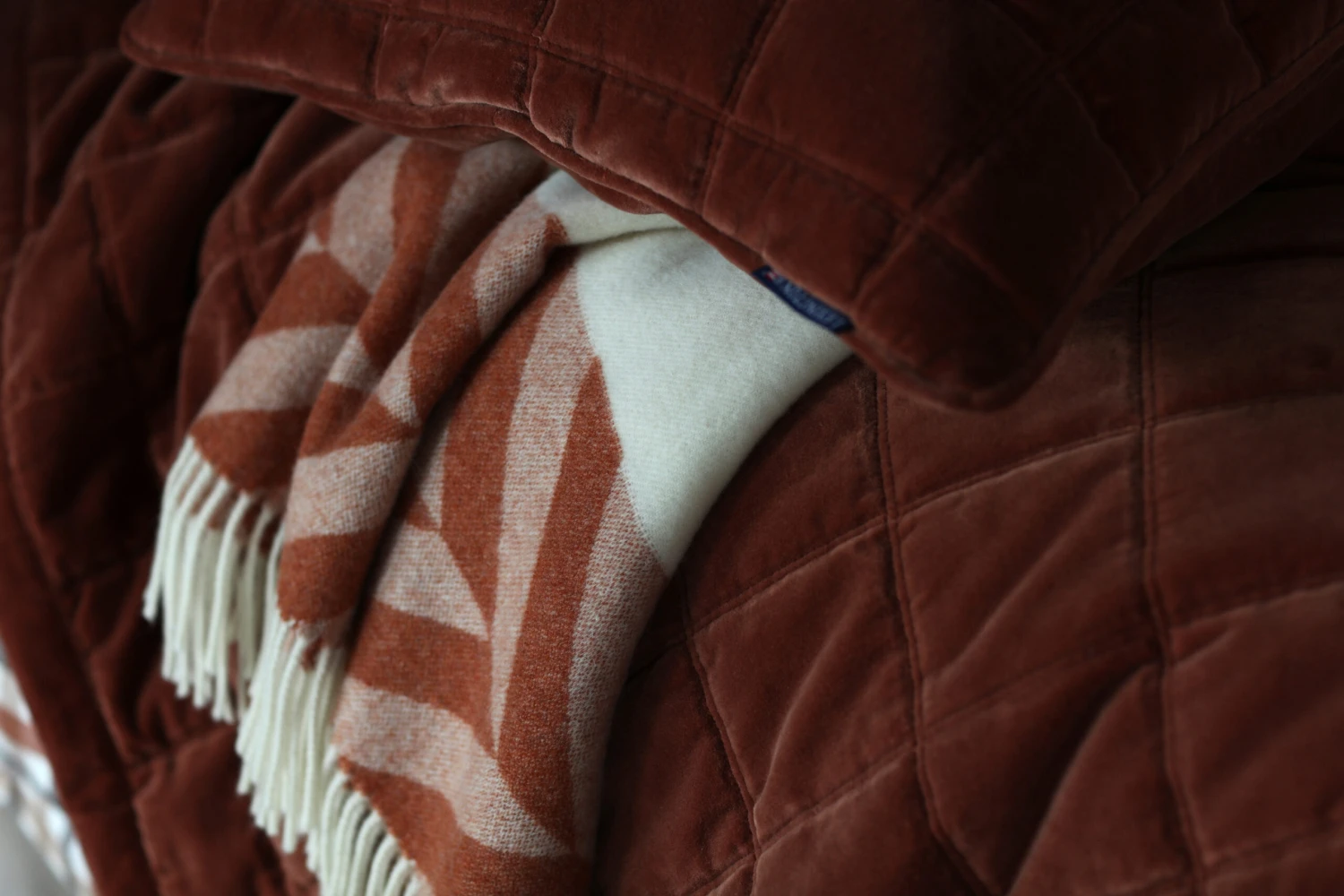 Lexington Herringbone Striped Recycled Wool Plaid 130x170 Cm 7 Lexington Herringbone Striped Recycled Wool Plaid 130x170 Cm - Afbeelding 5