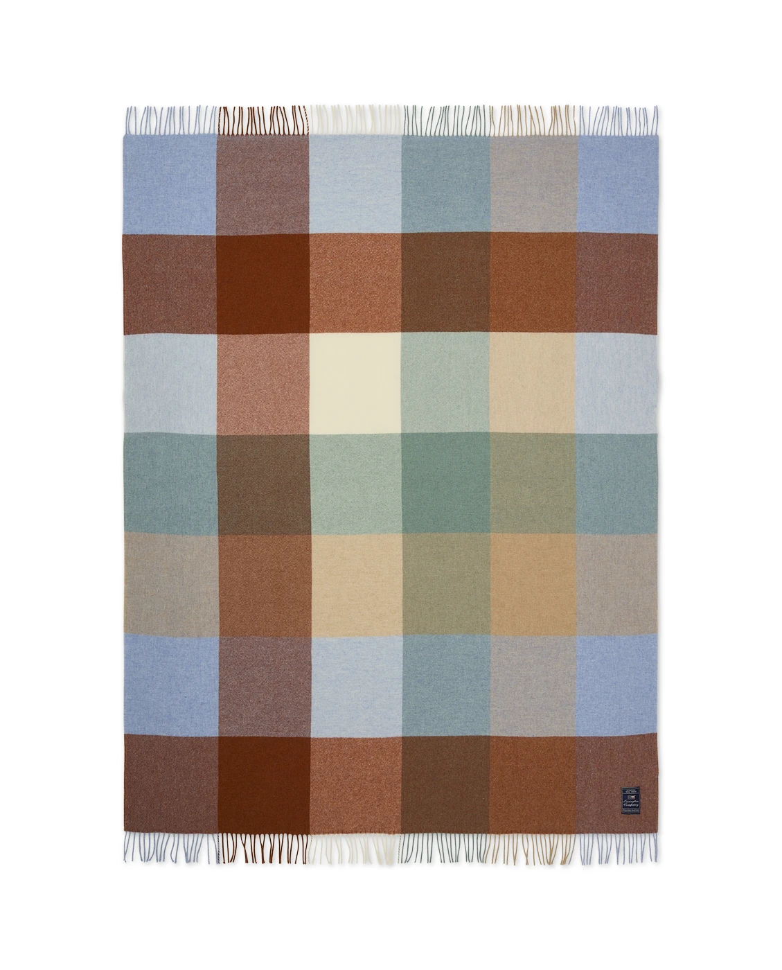 Lexington Checked Recycled Wool Plaid 130x170 Cm 4 Lexington Checked Recycled Wool Plaid 130x170 Cm - Afbeelding 2