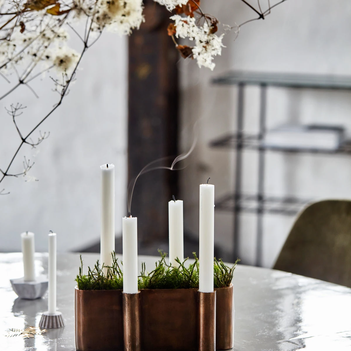 House Doctor Four Adventskandelaar Ovaal 5 House Doctor Four Adventskandelaar Ovaal - Afbeelding 3