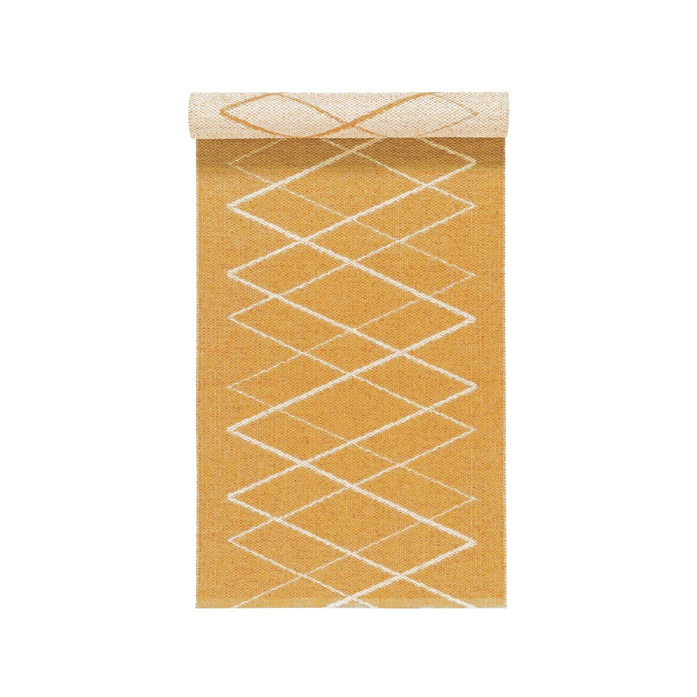 Peak Kunststof Vloerkleed Mustard 3 Peak Kunststof Vloerkleed Mustard