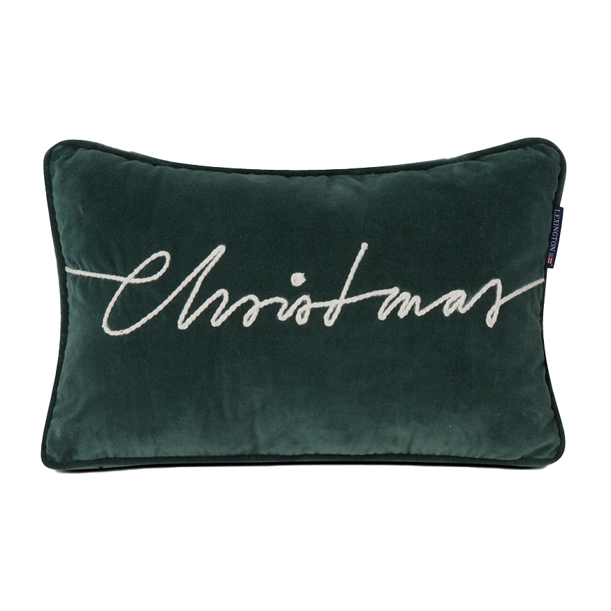 Lexington Christmas Cotton Velvet Kussen 30x50 Cm 3 Lexington Christmas Cotton Velvet Kussen 30x50 Cm