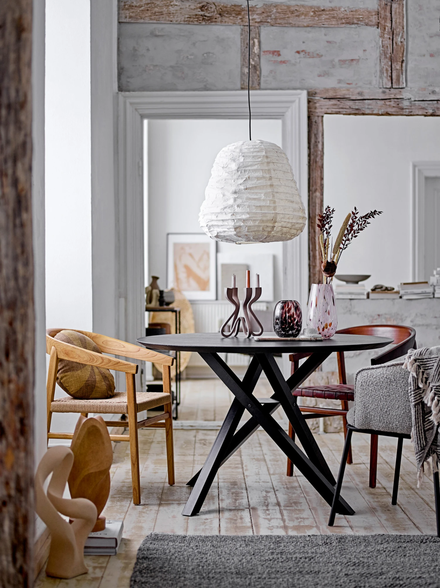 Bloomingville Artem Vaas 25 Cm 4 Bloomingville Artem Vaas 25 Cm - Afbeelding 2