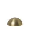 Ferm LIVING Collect Lampenkap 1 Ferm LIVING Collect Lampenkap -Woondecoratie Winkel Collect dome brass 5050a12751