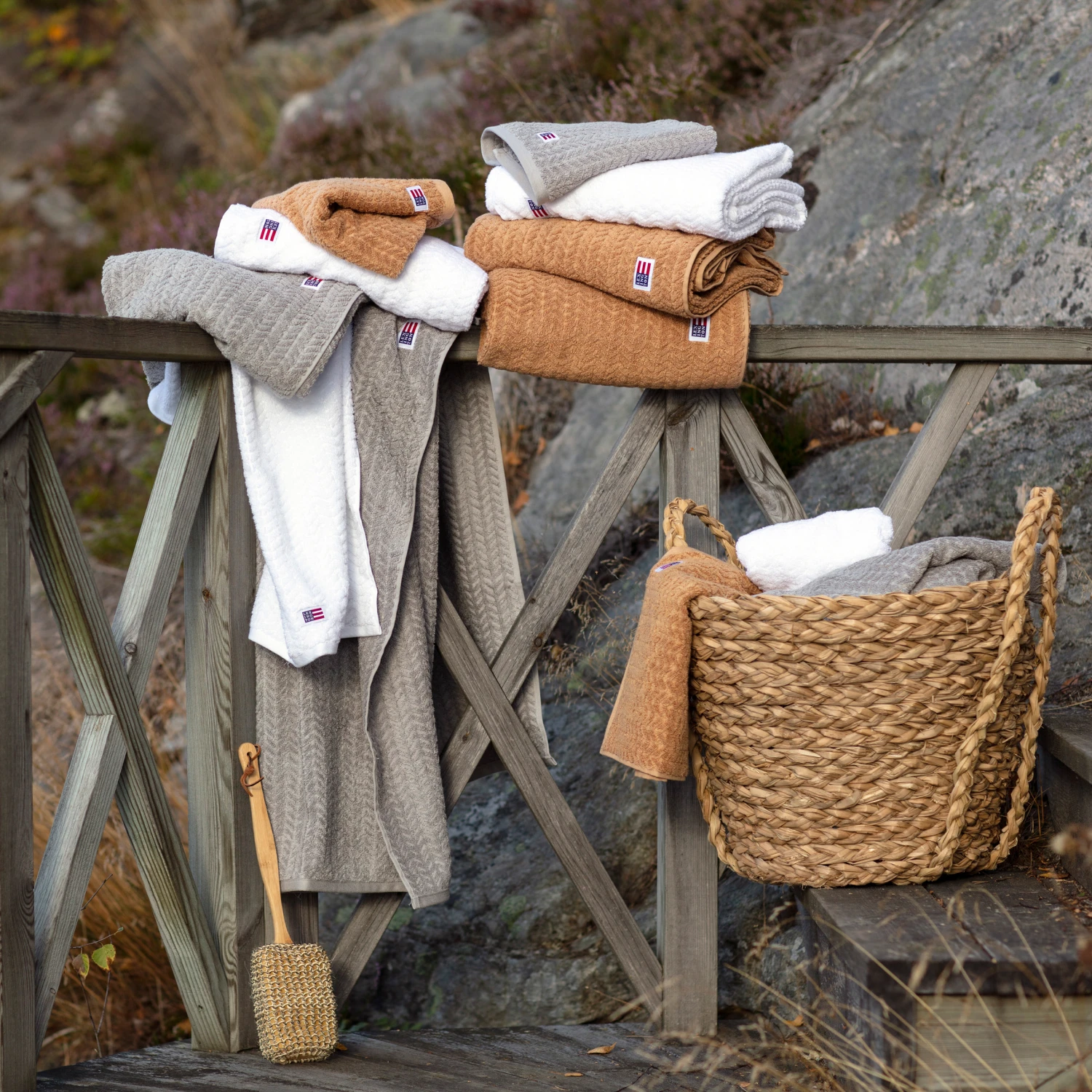 Lexington Icons Structured Handdoek 30x50 Cm 4 Lexington Icons Structured Handdoek 30x50 Cm - Afbeelding 2