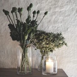 Ernst Glazen Vaas H18 Cm. Ø 12,5 Cm. 5 Ernst Glazen Vaas H18 Cm. Ø 12,5 Cm. -Woondecoratie Winkel p 32161 01 02 a43413b929