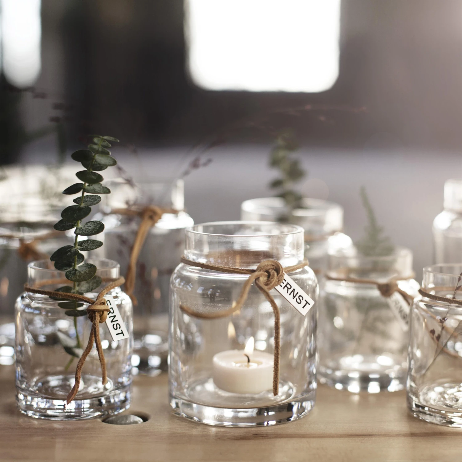 Ernst Kaarsenhouder H12 Cm. Ø 5 Cm. 4 Ernst Kaarsenhouder H12 Cm. Ø 5 Cm. - Afbeelding 2